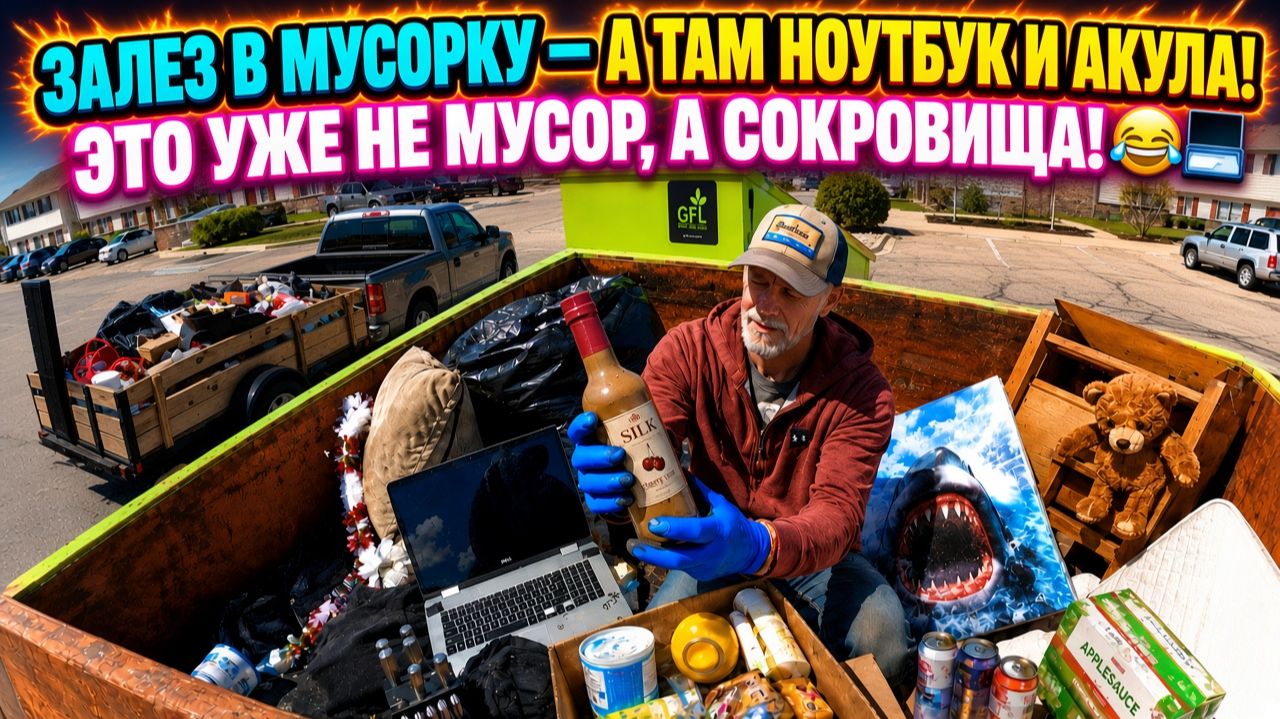 Почему они выбросили эти НЕВЫПИТЫЕ Банки ! 😱🥃 Поиски в мусорных контейнерах