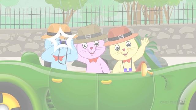 Три маленьких котёнка пошли на ярмарку | Сборник детских стишков от Cutians | ChuChu TV Kids Songs