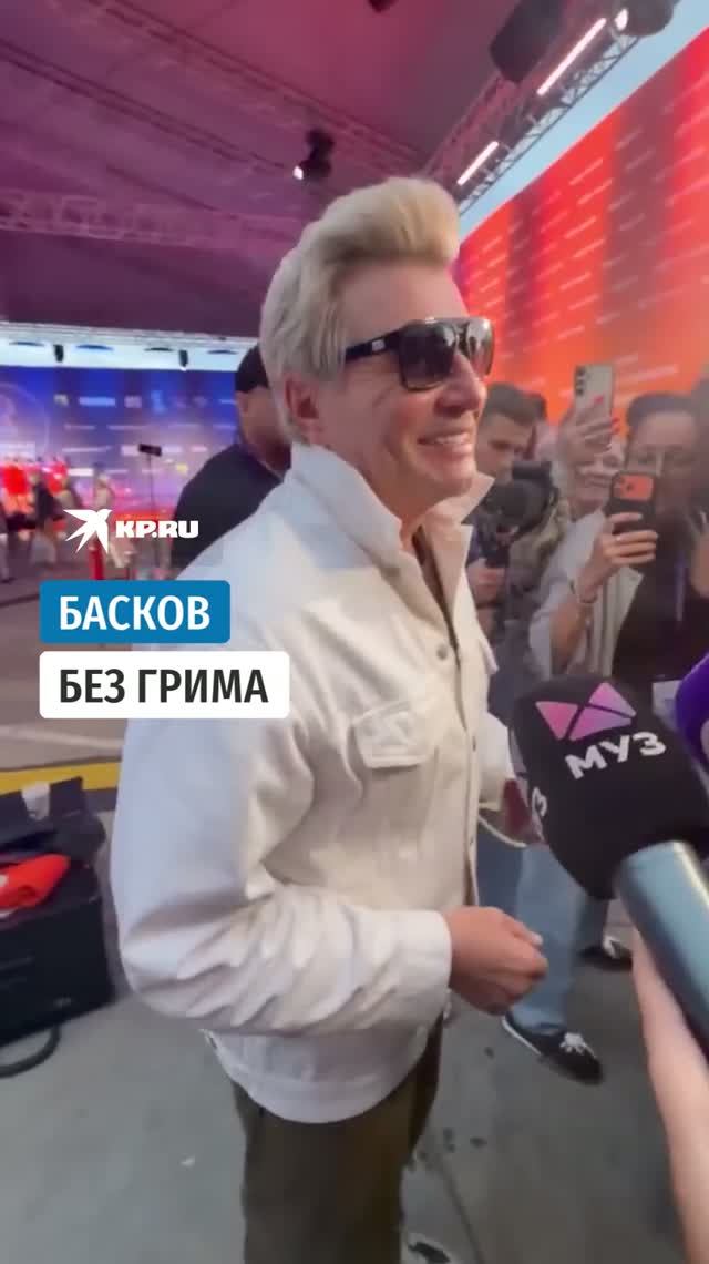 Басков отказался от фильтров на фото