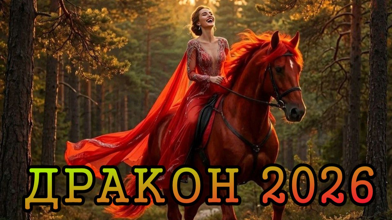 2026 год для рожденных в год ДРАКОНА таро прогноз (1964,1976,1988,2000,2012).