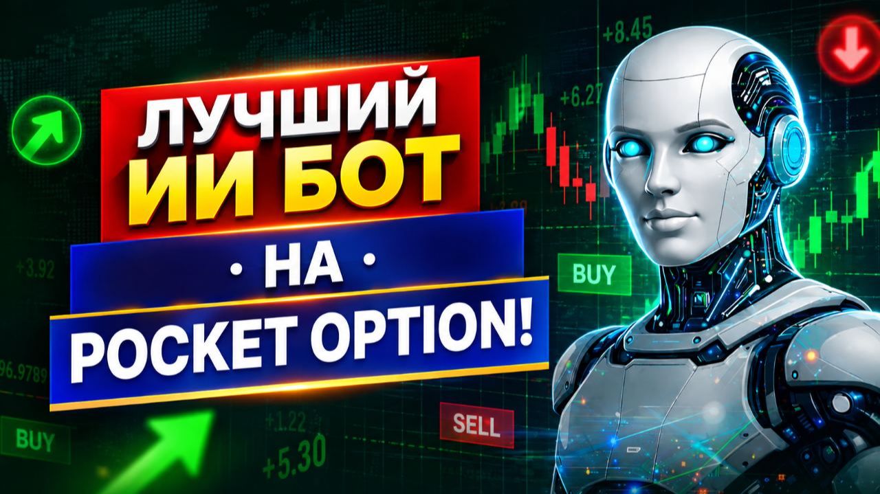 Трейдинг Покет Опшн с ИИ Ботом! Торговля на Pocket Option! Бинарные опционы для начинающих