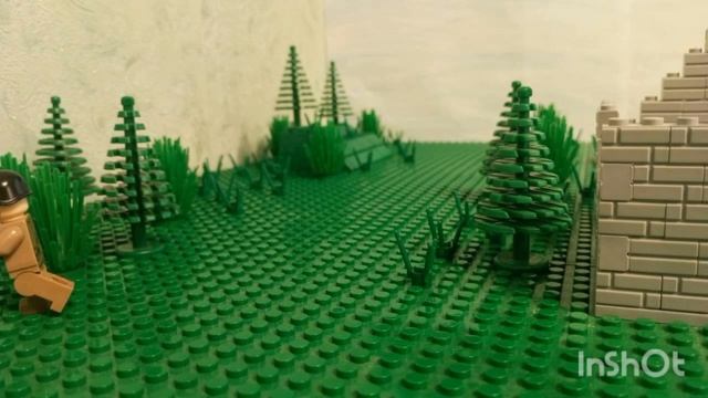 атака французких партизан лего 2 мировая .