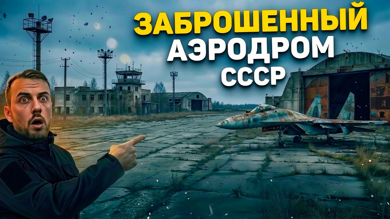 НАШЛИ ЗАБРОШЕННЫЙ АЭРОДРОМ ВРЕМЁН СССР