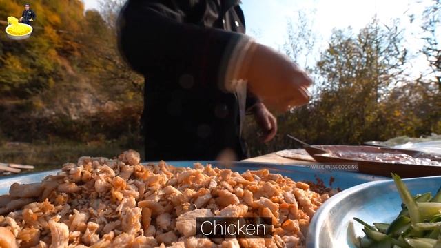 Шаурма с курицей на костре. Лучший рецепт жареной куриной грудки