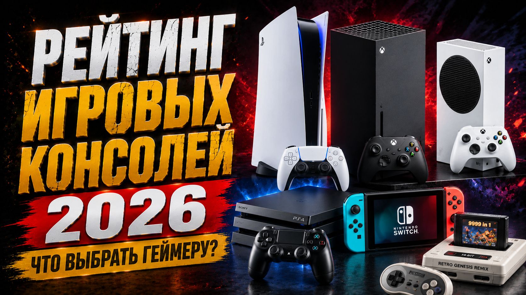 Какую игровую консоль купить в 2026 году? Гид по выбору