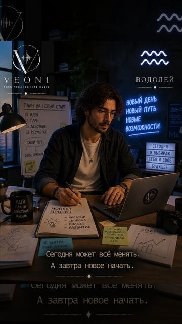 Эта история уже звучит в музыке. Готовы превратить в песню и вашу? 🎵  #VEONI #Песнявподарок