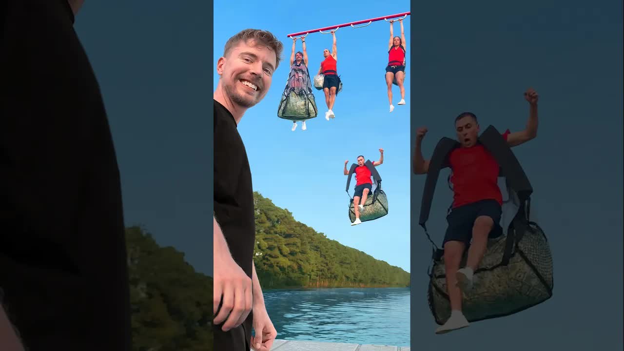 Последний Упавший Выиграет $10,000! (Мистер Бист | Mr. Beast | Mr.Beast)