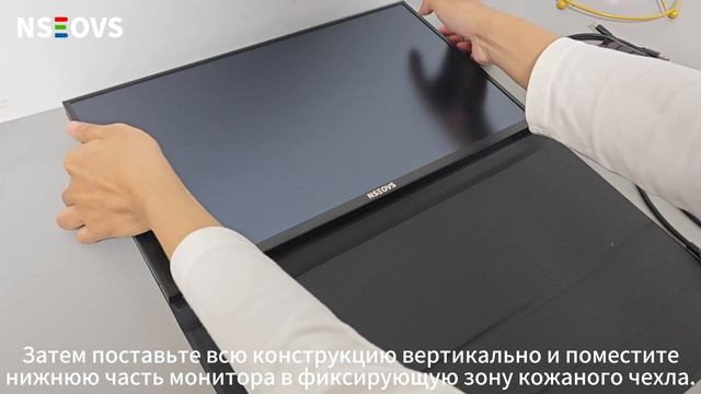 NSEOVS 16-дюймовый 2.5K и 18.5-дюймовый сенсорный  портативный монитор все способы подключения
