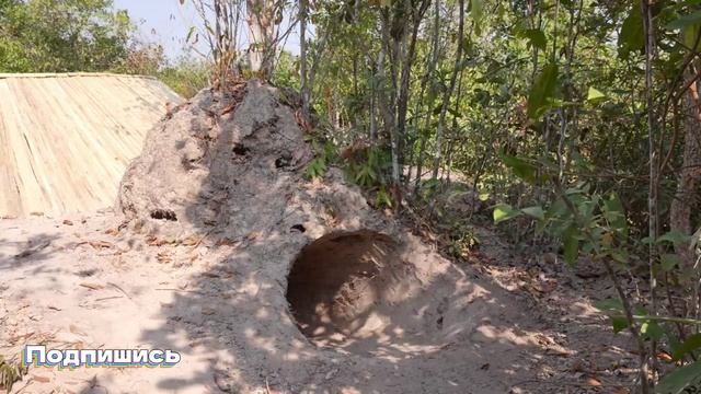 Мы построили секретный подземный дом со скрытым бассейном