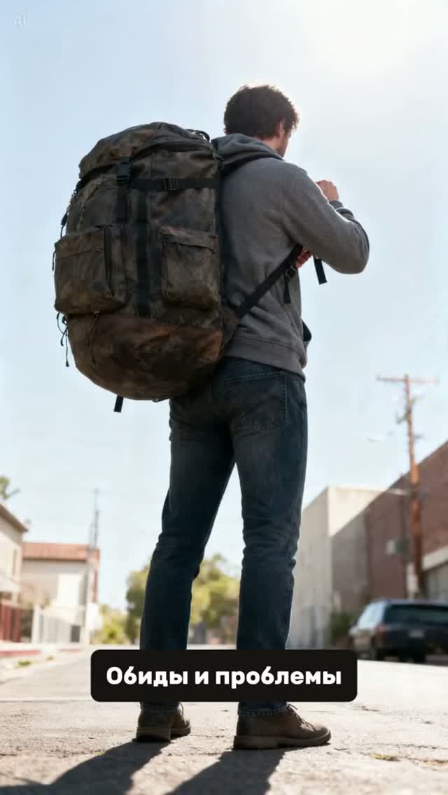 Груз, который ты тащишь на себе каждый день 🎒