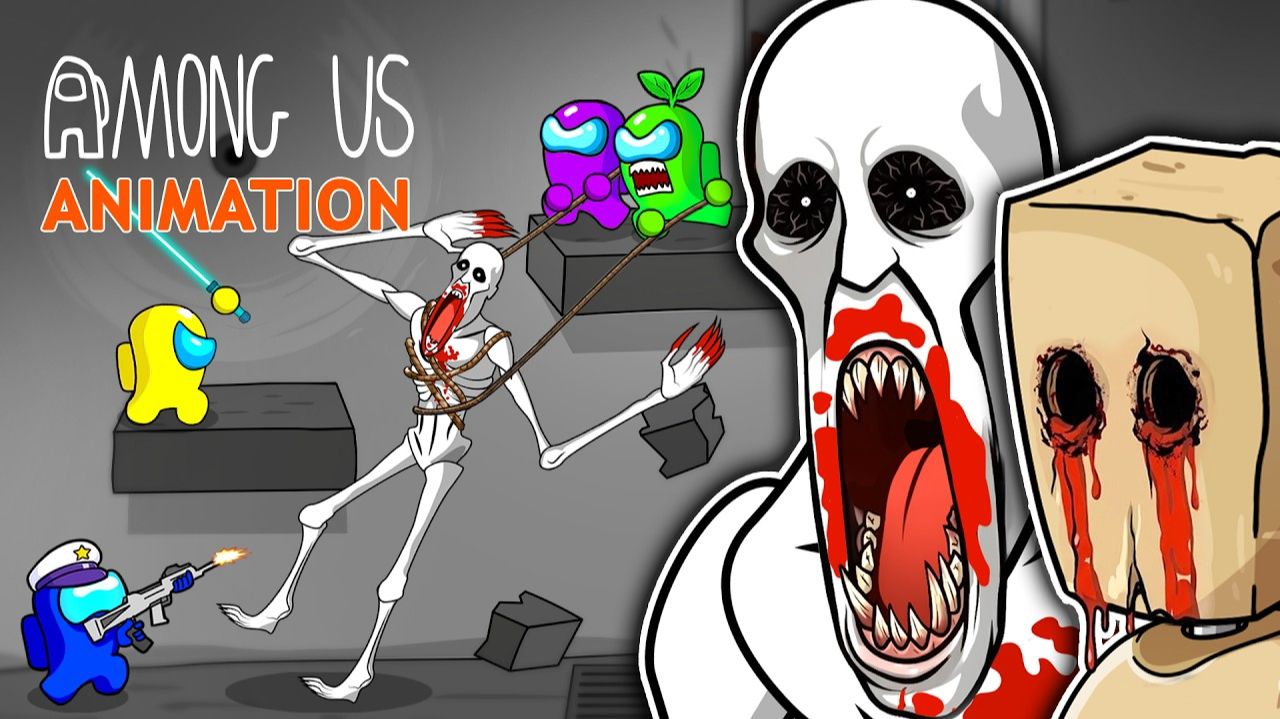 😱АМОГУСЫ Выживают Vs SCP - 096!