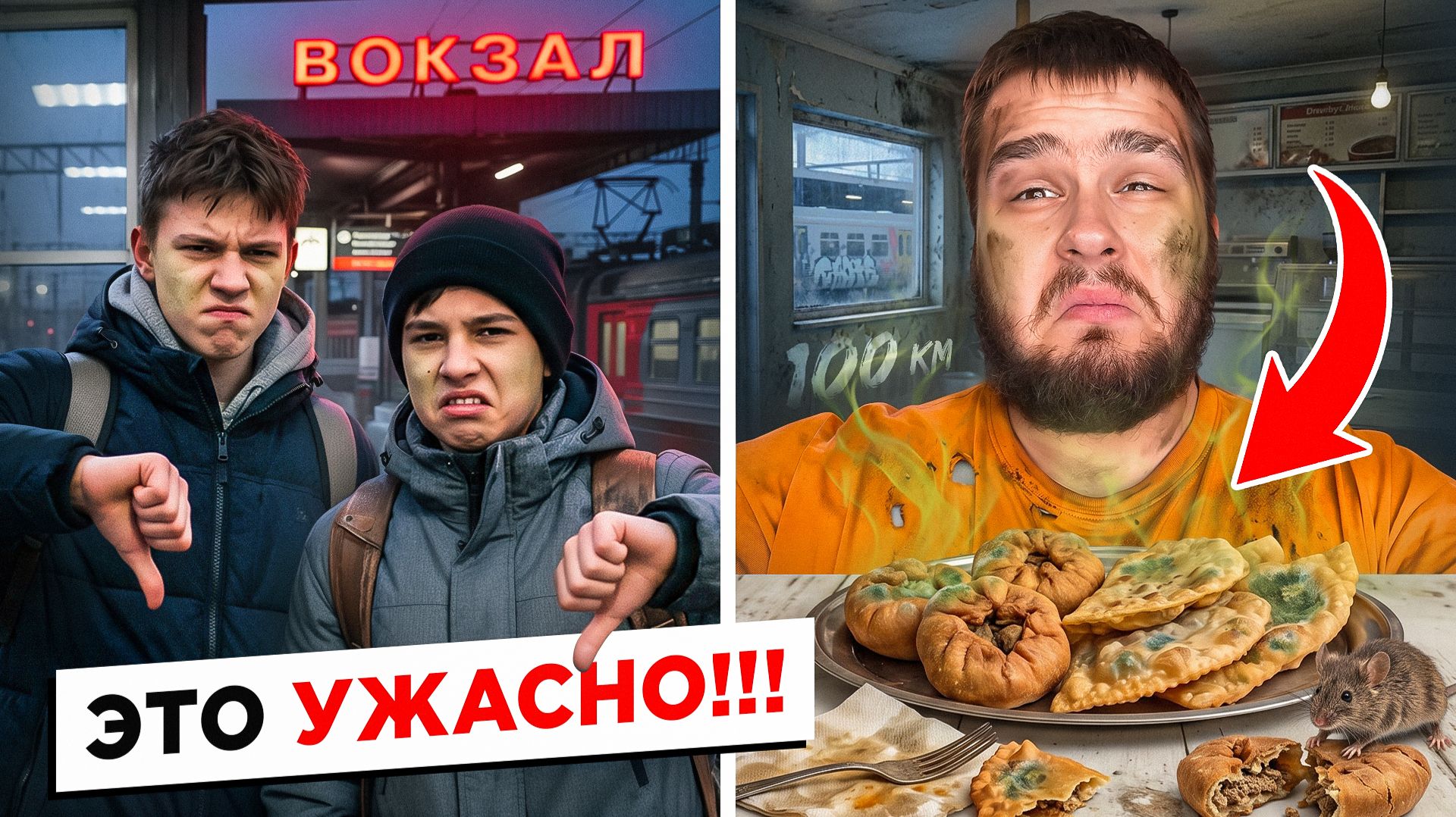 Пробую худшую еду по мнению подписчиков/ нас пытались отравить