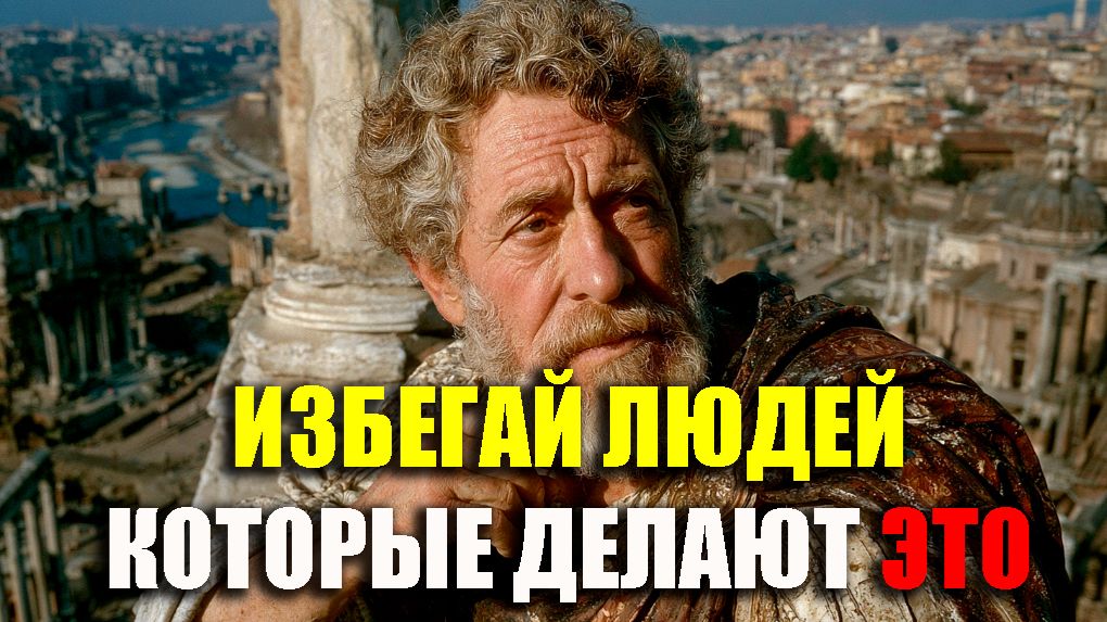 СТОИК ИЗБЕГАЛ ТАКИХ ЛЮДЕЙ И ТЕБЕ СТОИТ ТОЖЕ! | Стоицизм.