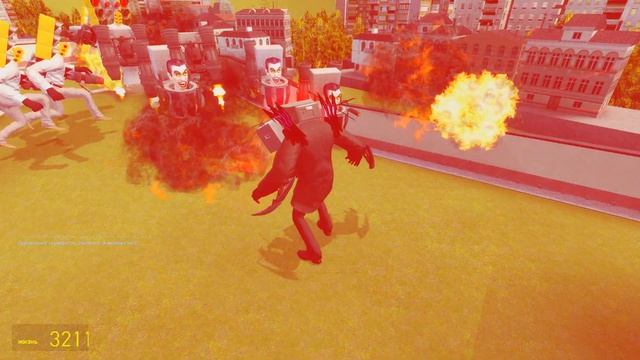 ПРЕВРАТИЛСЯ В ОГРОМНОГО ТВ МЕНА НА 24 ЧАСА в Garry`s Mod! СКИБИДИ ТУАЛЕТ В ГТА 5