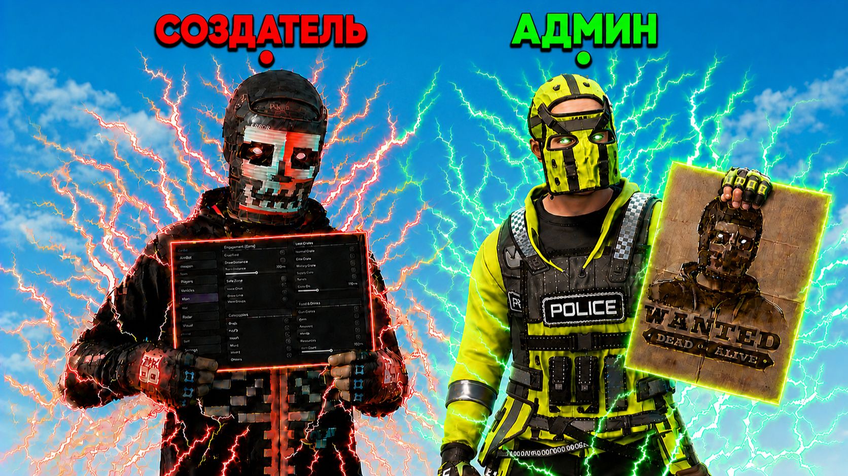 СОЗДАТЕЛЬ ЧИТОВ против АДМИНА СЕРВЕРА! Админ Патруль в RustРаст