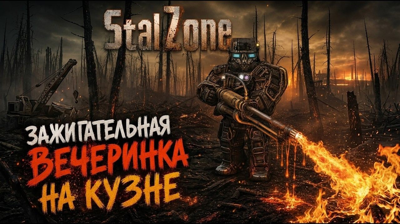 Зажигательная вечеринка в StalZone! PVP на Кузне - Часть 4