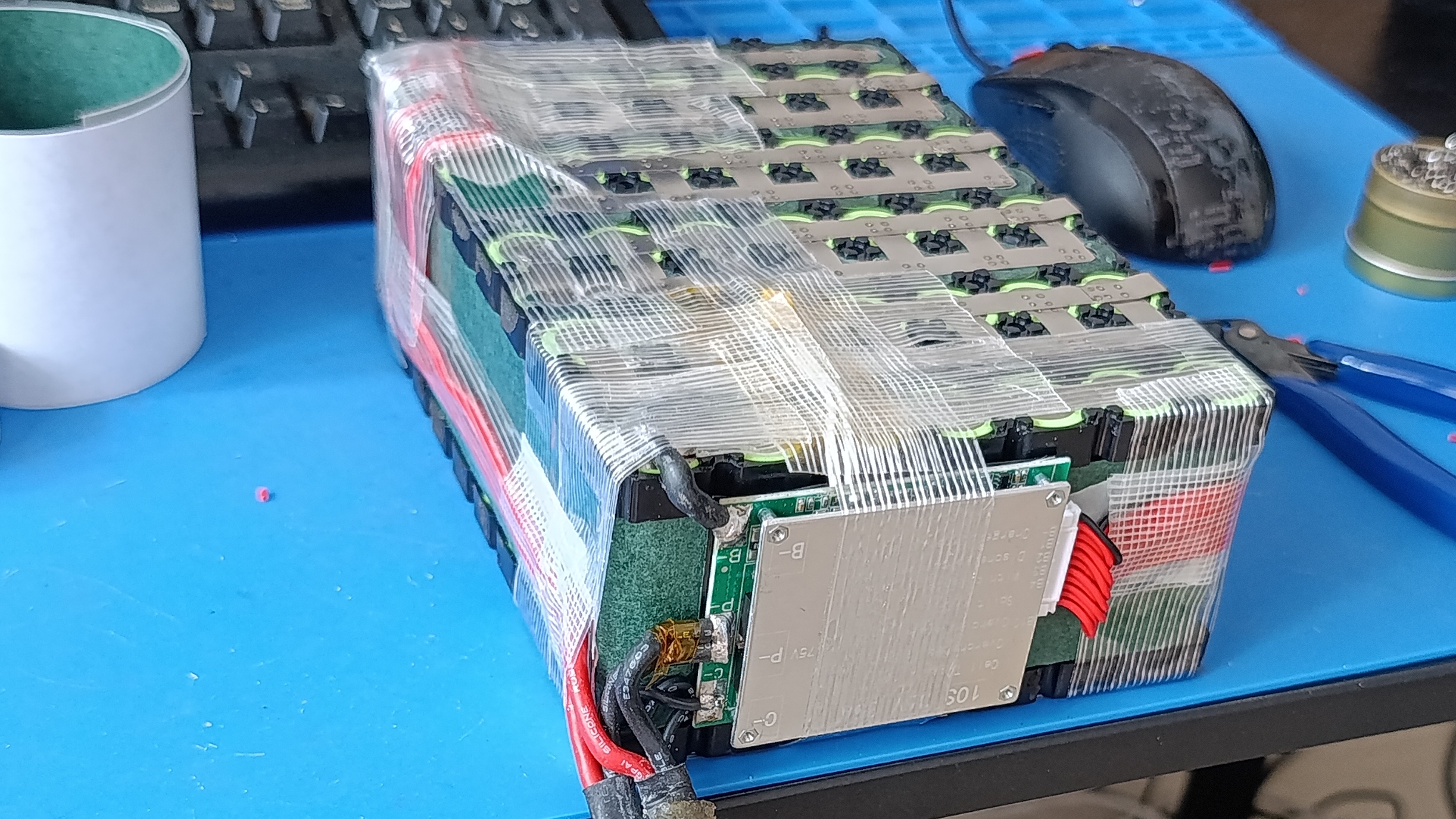 Ремонт сборка аккумулятора для самоката Xiaomi 18а.ч 36v 42v 10s7p Bms один порт