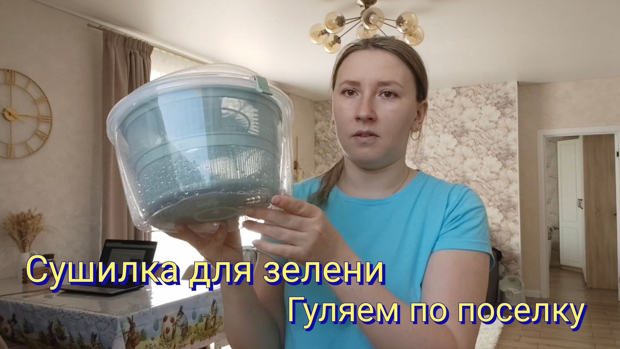 Обзор продуктов. Сушилка для зелени. Прогулка.