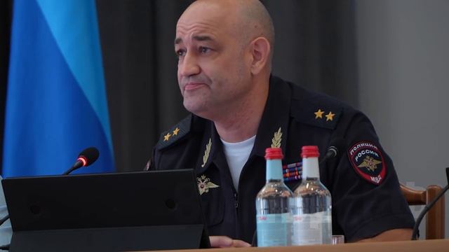 Глава регионального МВД Алексей Кампф обратился к личному составу, завершая службу в ЛНР