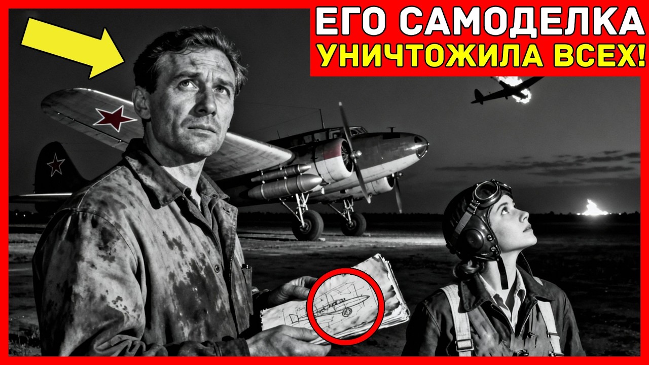 Его БЕЗУМНАЯ переделка крыльев У-2 позволила нести ВТРОЕ БОЛЬШЕ бомб — механика обвинили в ДИВЕРСИИ!