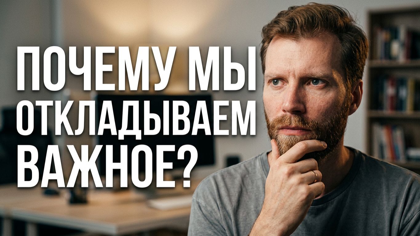 Почему мы откладываем важные вещи и что делать?