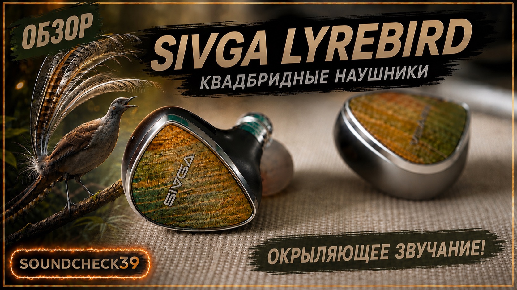 Sivga Lyrebird — разрешение, которому тесно в этой цене!🐦🔥