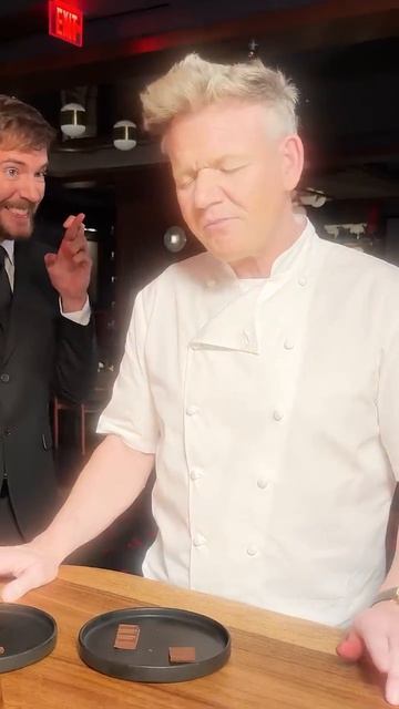 Gordon Ramsey Decides Feastables Vs Hershey's