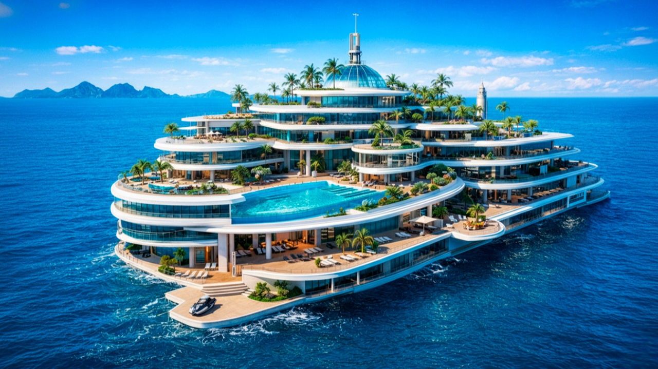 8 Самых дорогих плавучих Домов в Мире