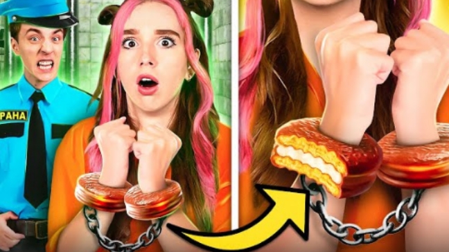 12 Способов Пронести СЛАДОСТИ в ТЮРЬМУ Челлендж! | а4 А4 A4 A4