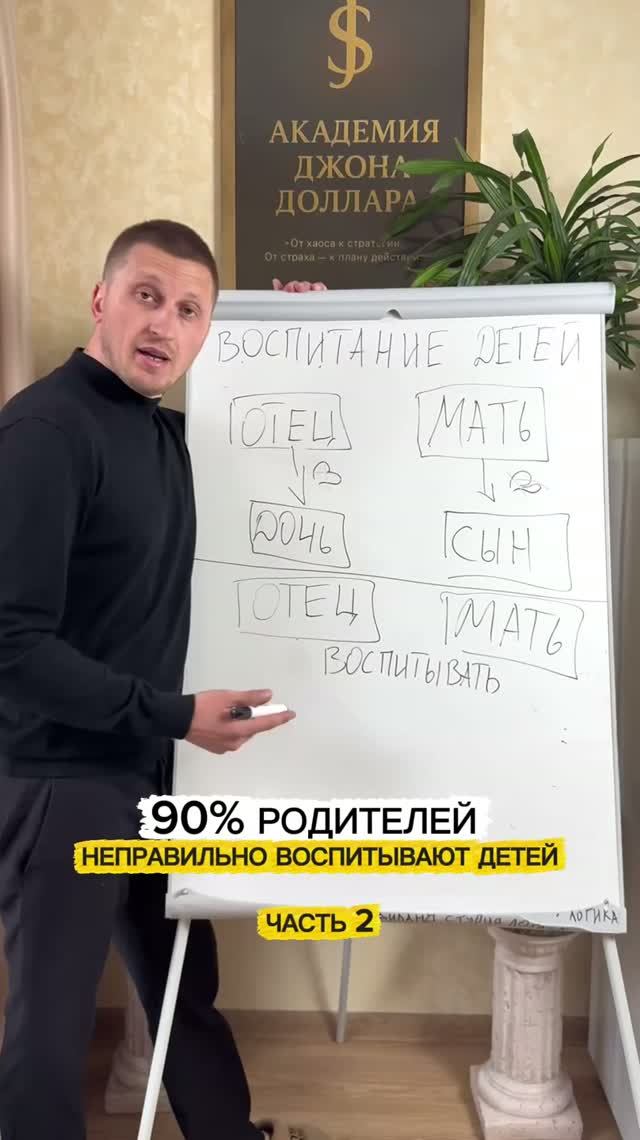 90% родителей неправильно воспитывают своих детей. Часть 2. Джон доллар
