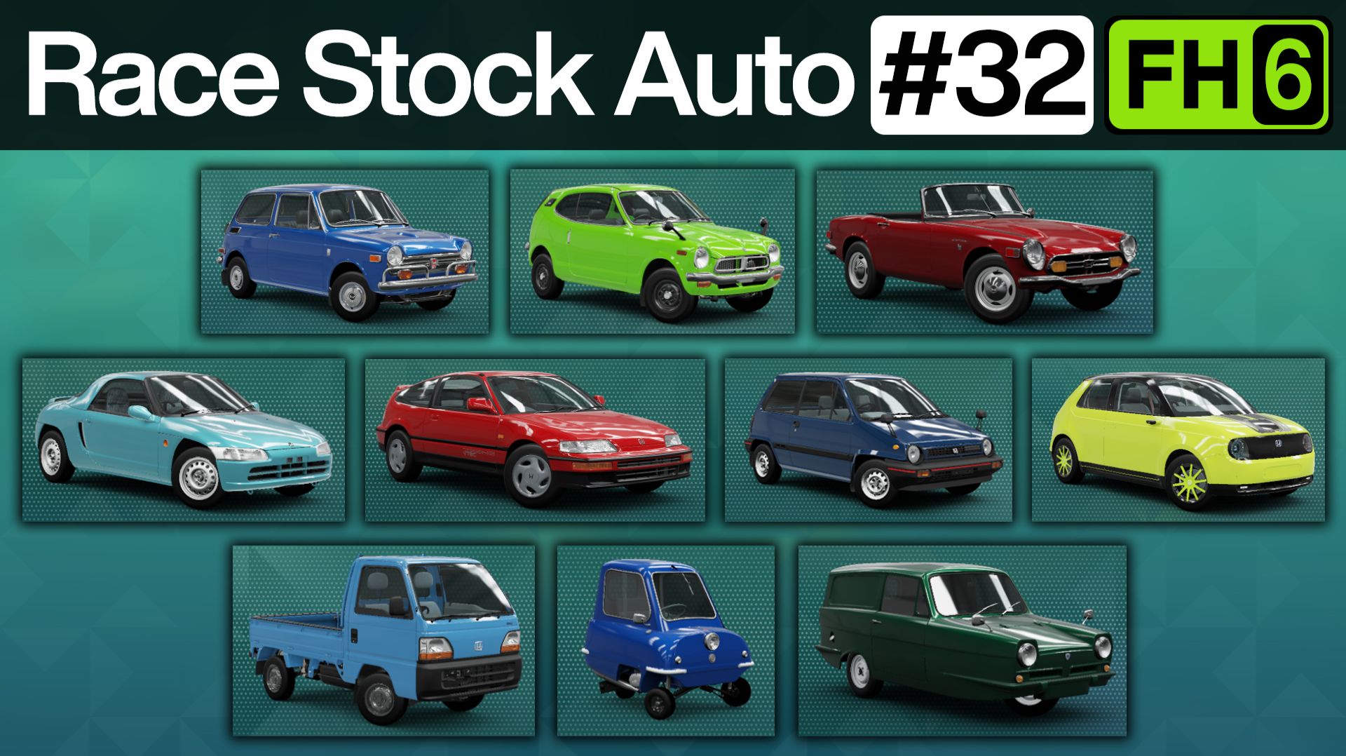 Forza Horizon 6 - Race Stock Auto #32