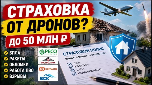 Страховка от дронов и ракет: сколько это стоит?