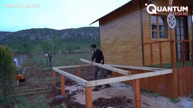 Мужчина построил потрясающий крошечный дом всего за 10 дней | От начала до конца от @Serkan Bilgin