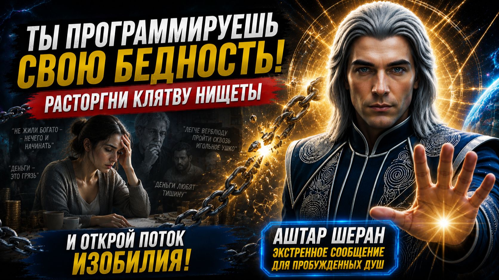 Аштар Шеран: твоё безденежье — это не карма. Это клятва, которую пора снять