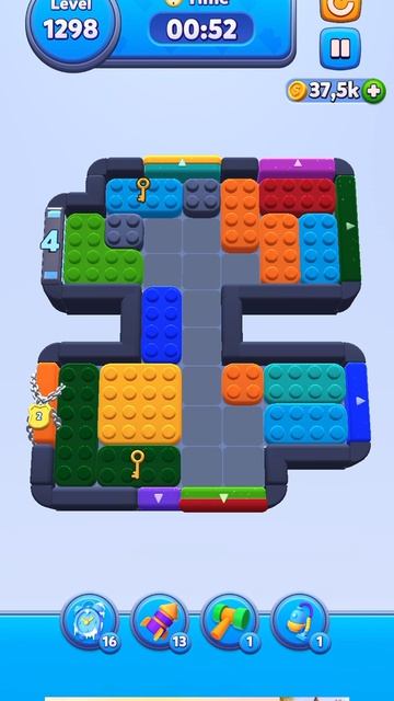 Color Block Jam 1298 уровень