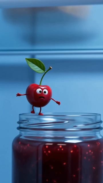 Эпизод 3：В холодильник заселили вишни — они всё перевернули! 🍒 А из морозилки кто-то стучится…