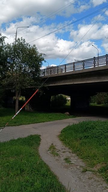 Новый мост через Лососинку, вроде не плохо смотрится