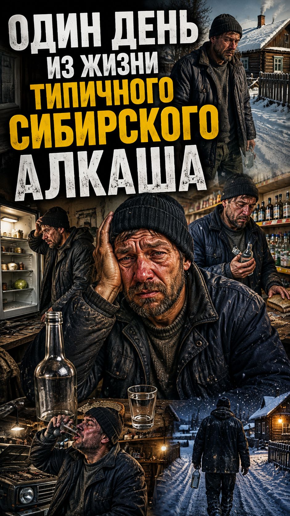 ОДИН ДЕНЬ ИЗ ЖИЗНИ ТИПИЧНОГО СИБИРСКОГО АЛКАША 😂🥶