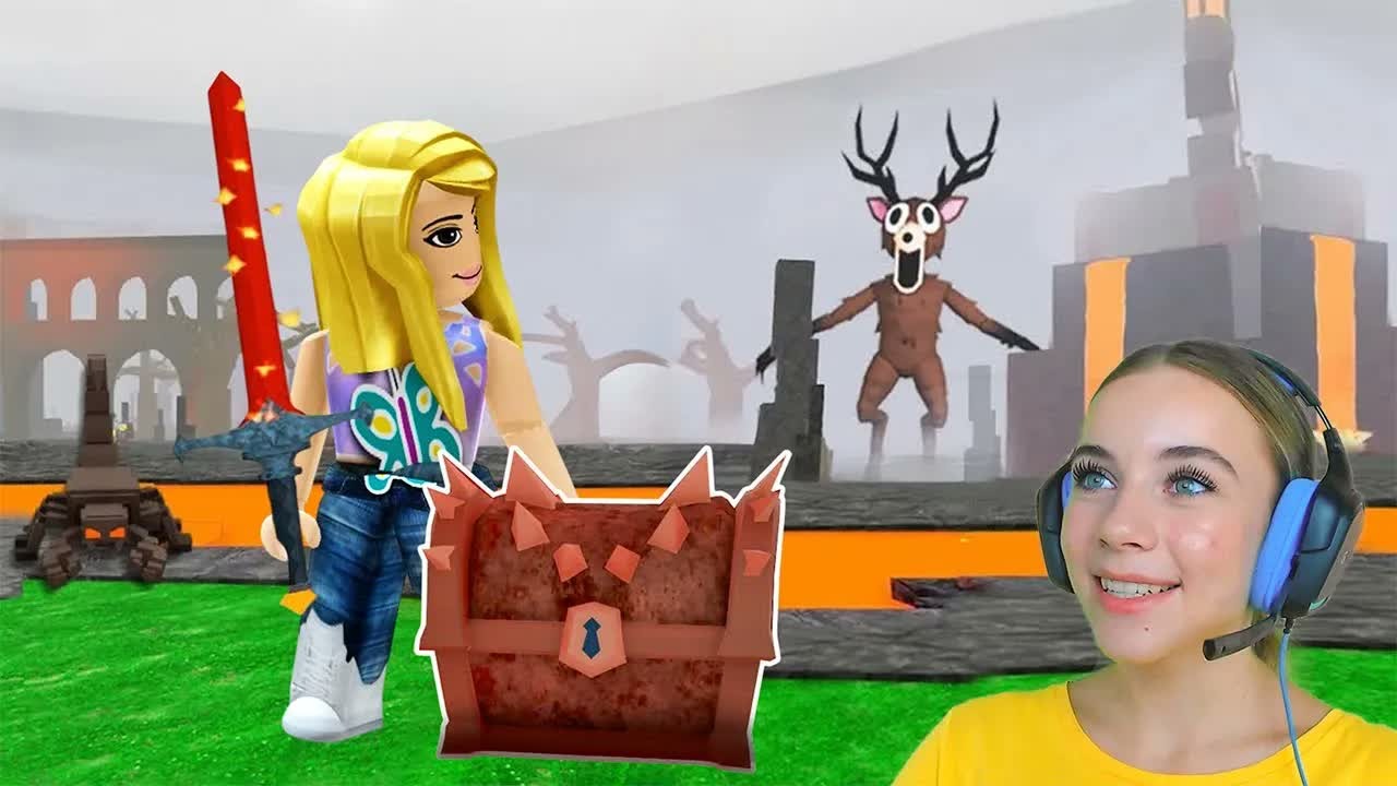 ВУЛКАНИЧЕСКИЙ БИОМ В 99 ДНЕЙ ВЫЖИВАНИЯ В ЛЕСУ С АЛЁНОЙ в ROBLOX!