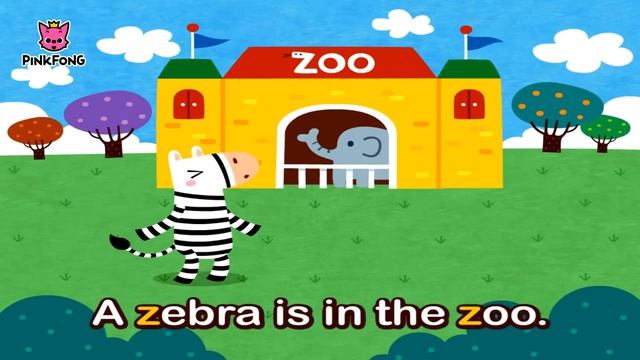 Z  Зебра  Песни алфавита ABC  Фоника  Песни PINKFONG для детей