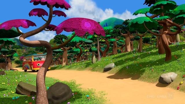 Песня про пять чувств + ещё 3D детские стишки и песни - ChuChu TV