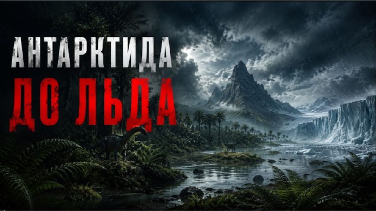 Антарктида до льда_ потерянный зелёный мир .