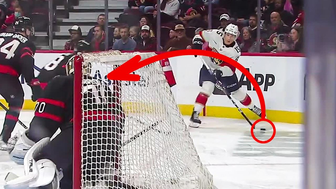 HOW?! | Florida Panthers IMPOSSIBLE ANGLE GOALS Compilation
