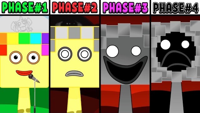 Все фазы нового Спрунки OC «Тридцать семь»: от 1-й до 4-й фазы | Incredibox Спрунки