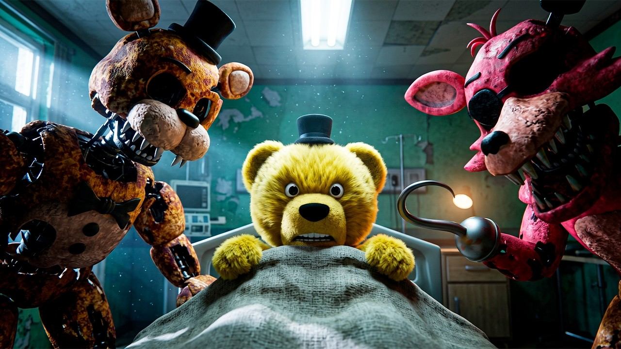Сломанные Аниматроники Кошмарят Меня в Больнице  FNAF The Times Of Fazbear 1984
