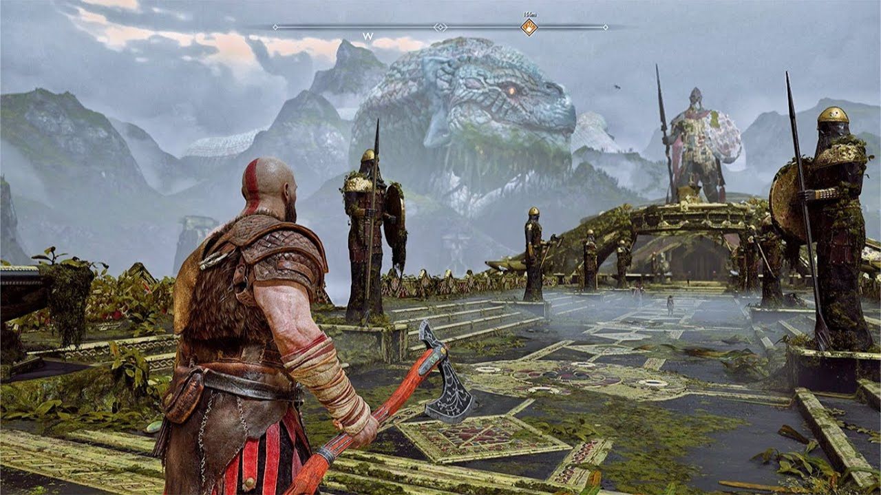 GOD Of WAR(1080P) - Уход из Хельхейма