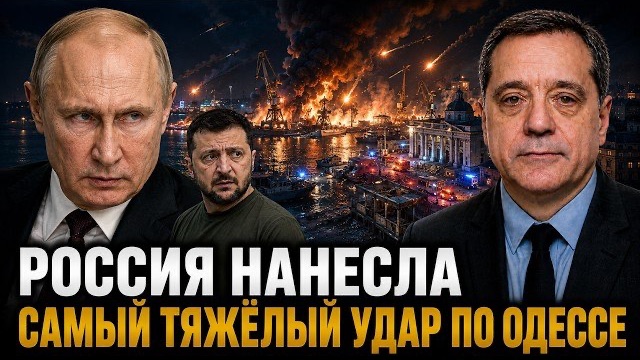 РОССИЯ НАНЕСЛА САМЫЙ ТЯЖЁЛЫЙ УДАР ПО ОДЕССЕ