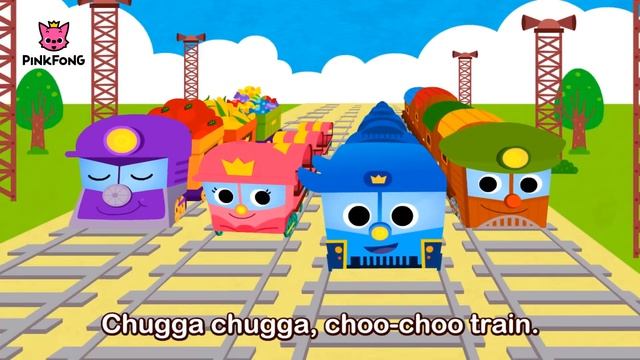 Поезд  Песни о машинах  Песни PINKFONG для детей