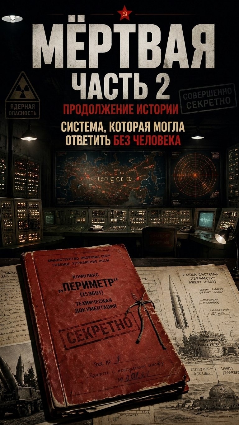 Ч2 МЁРТВАЯ РУКА СССР — система, которая могла начать ядерную войну без человека.