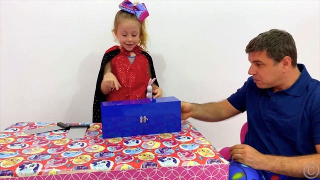 Настя и смешные случаи с папой